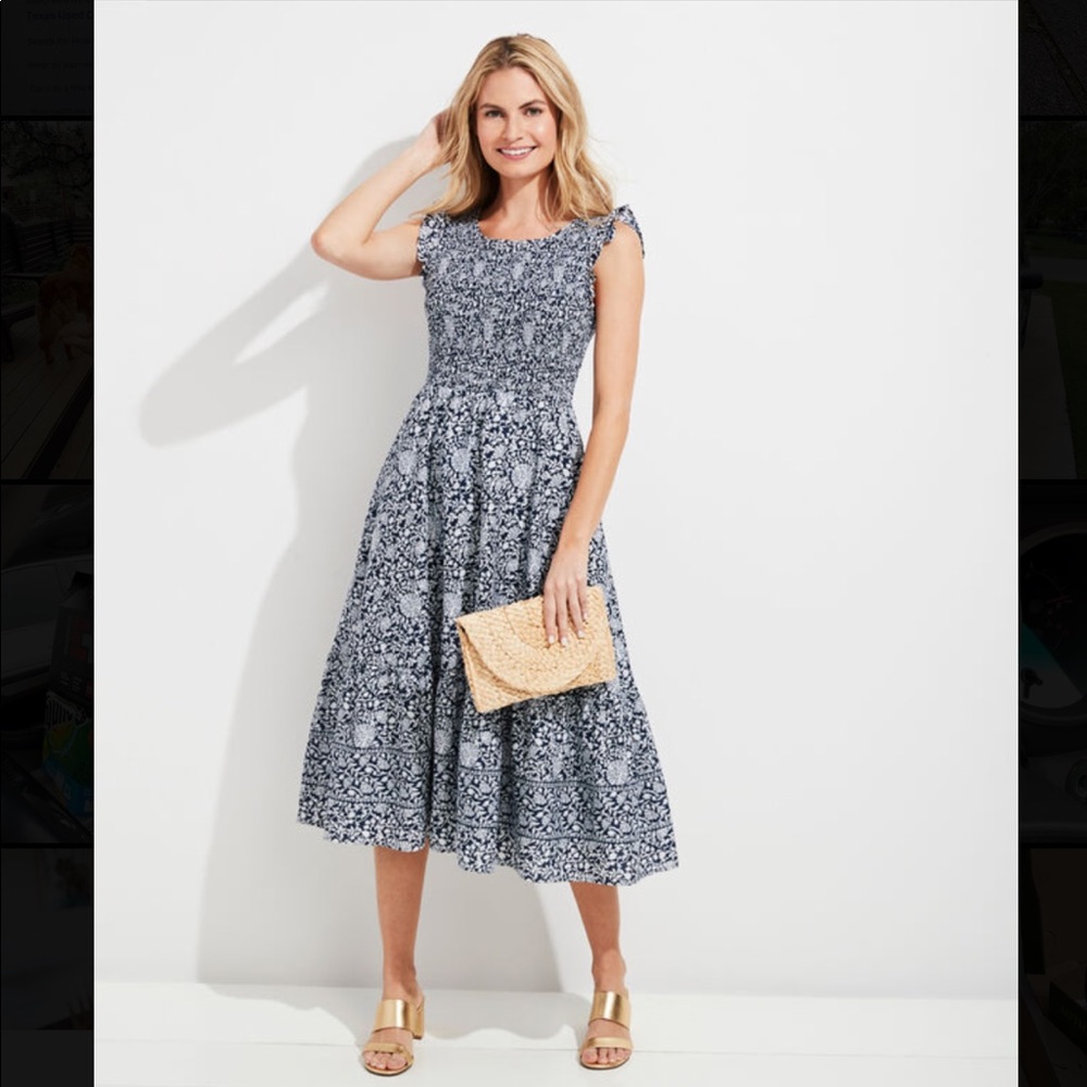 NWT Vineyard Vines Midi Dress